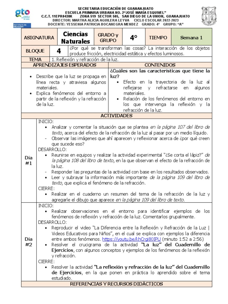libro de ciencias naturales de 4 grado resuelto 2023