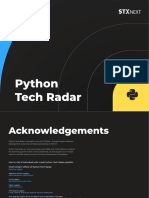 Python Tech Radar by STX Next PDF