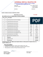 BAGO BLUE CRANE Supply of Galvanised Bolts