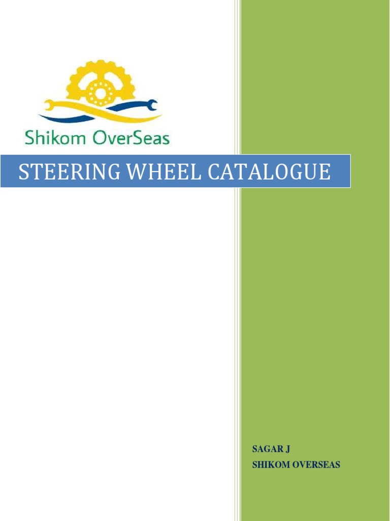 Steering Wheel Catalogue Overview | PDF