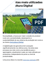Ferramentas Mais Utilizadas Na Agricultura Digital - Blog ConectarAgro PDF
