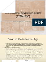 The Industrial Revolution Begins (1750-1850) : World History Chapter 5