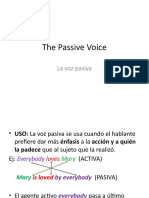 Passive Voice Formations and Usage