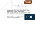 Estudio de Caso #2. Modelos Termodinámicos