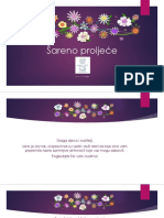Sareno Proljece Prezentacija PDF