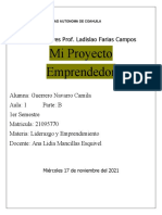 Proyecto Emprendedor