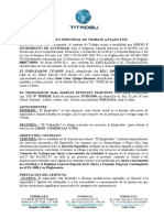 Contrato Individual de Trabajo A Plazo Fijo Jakelin Martinez