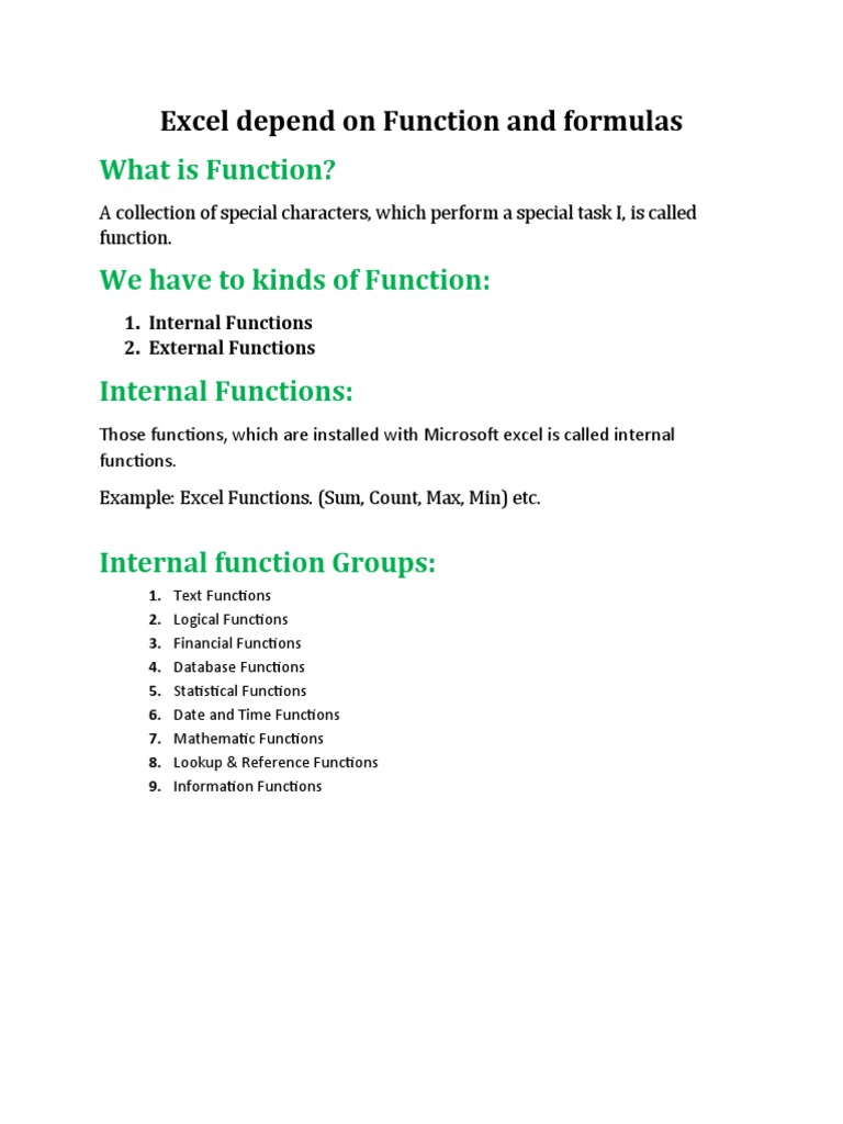 What Is Function | PDF