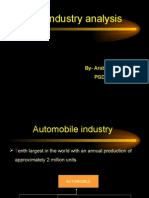 Auto Industry Analysis: By-Arabinda Kar PGDM Ii Year