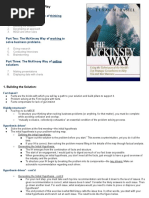 Excerpts of The McKinsey Way