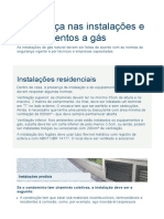 Segurança Nas Instalações - Naturgy Brasil - O Gás Natural PDF
