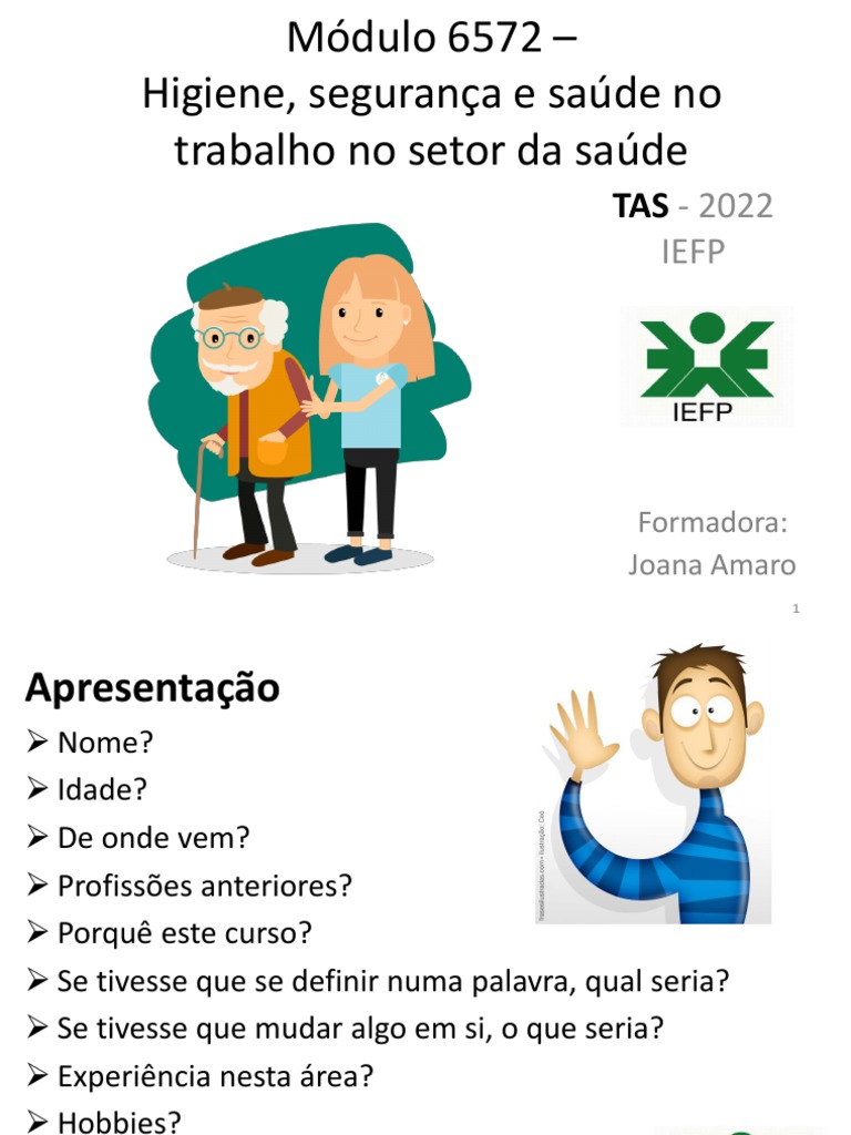 6572 Higiene Segurança E Saúde No Trabalho No Setor Da Saúde Pdf Pdf