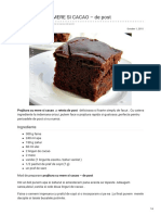 Retetefeldefel - ro-PRAJITURA CU MERE SI CACAO de Post PDF