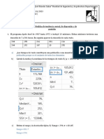 Guía #2. Medidas de Tendencia Central, Dispersión y de Posición