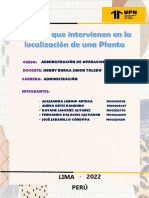 Factores de Localización - Grupo 5 PDF