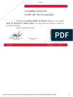 Certificado - LGPD - Lei Geral de Proteção de Dados PDF