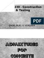 III. Admiture For Concrete PDF