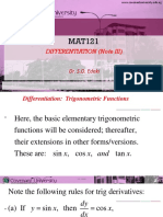 MAT121 SOE L3 Differentiation 1819 PDF