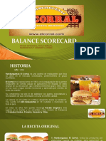 Balance Scorecard Hamburguesas El Corral