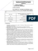 Procomsa Politica Tratamiento de Datos PDF