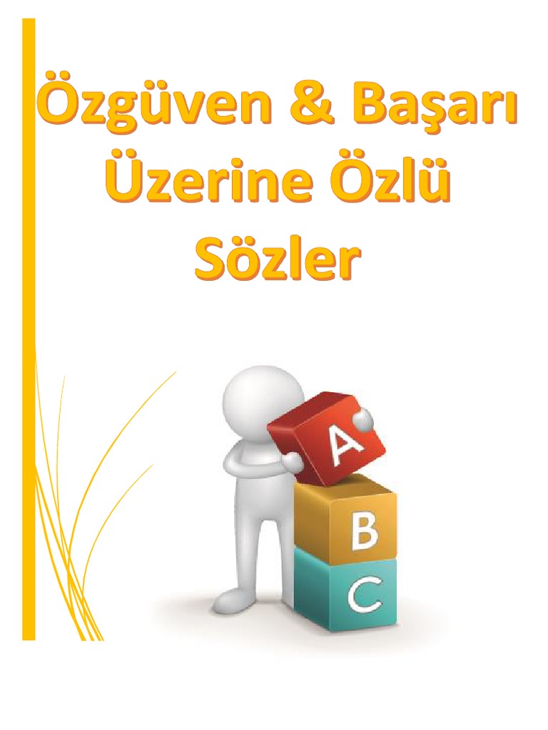 Ozguven Basari Uzerine Ozlu Sozler PDF | PDF