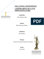 Ensayo sobre la historia del juicio de Susana