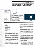 NBR 5111 - 97 - Fios de Cobre Nus, de Seção Circular PDF