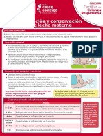 6 Extraccion y Conservacion de Leche Materna - 2021 PDF
