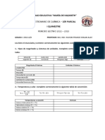 Cuestionario Química 1 PDF
