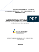 Lineamiento de Cargue de Datos Al SUI Version2 PDF