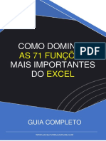 Como dominar as 71 funções mais importantes do Excel