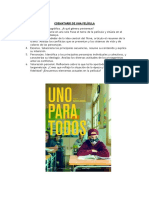 Coemntario de Una Pelicula PDF