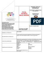 Ficha Tecnica Masa Madre PDF