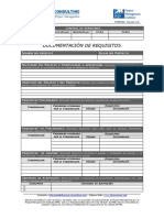 Documentacion de Requisitos - Plantilla