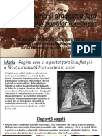 Regina Maria Si Portul Popular Romanesc PDF