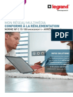 Legrand Fiche Conseils Reseau Multimedia Reglementation PDF