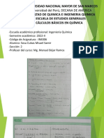 Actividad 1 - Calculos Basicos en Quimica - Sosa Cubas Misael Samir