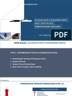 Topik 2 - Perkembangan Tek Produksi Kapal PDF