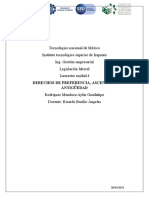 Derechos de preferencia, ascensos y antigüedad en el trabajo