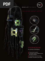 Arthrex Mini CFS Plates Overview | PDF | Magnetic Resonance Imaging ...