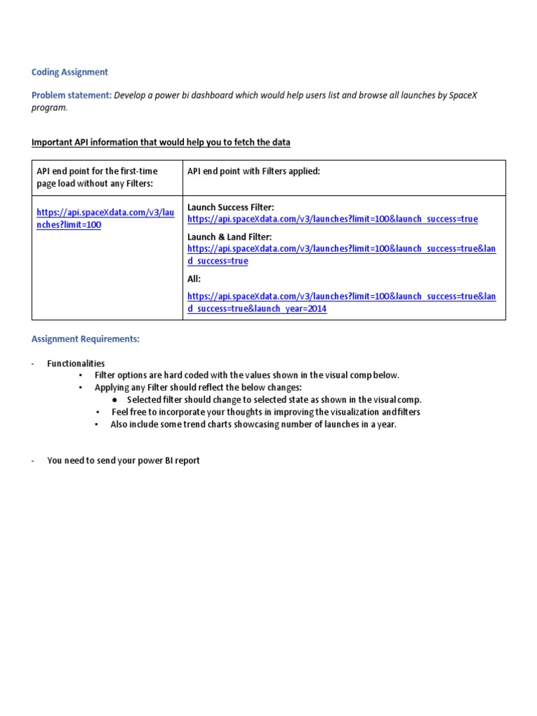 Powerbi Techdome Assignment Pdf Pdf