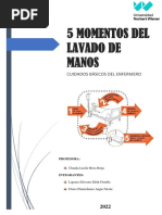 5 Momentos Clave del Lavado de Manos | PDF | Lavado de manos | Higiene