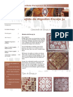 Tejido de Algodón - Encaje Ju - IPA - Volumen 7, #7 - PortalGuarani