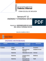 (OK) 12 - ENZIMAS, VITAMINAS MICROBIANOSppt UNFV PDF