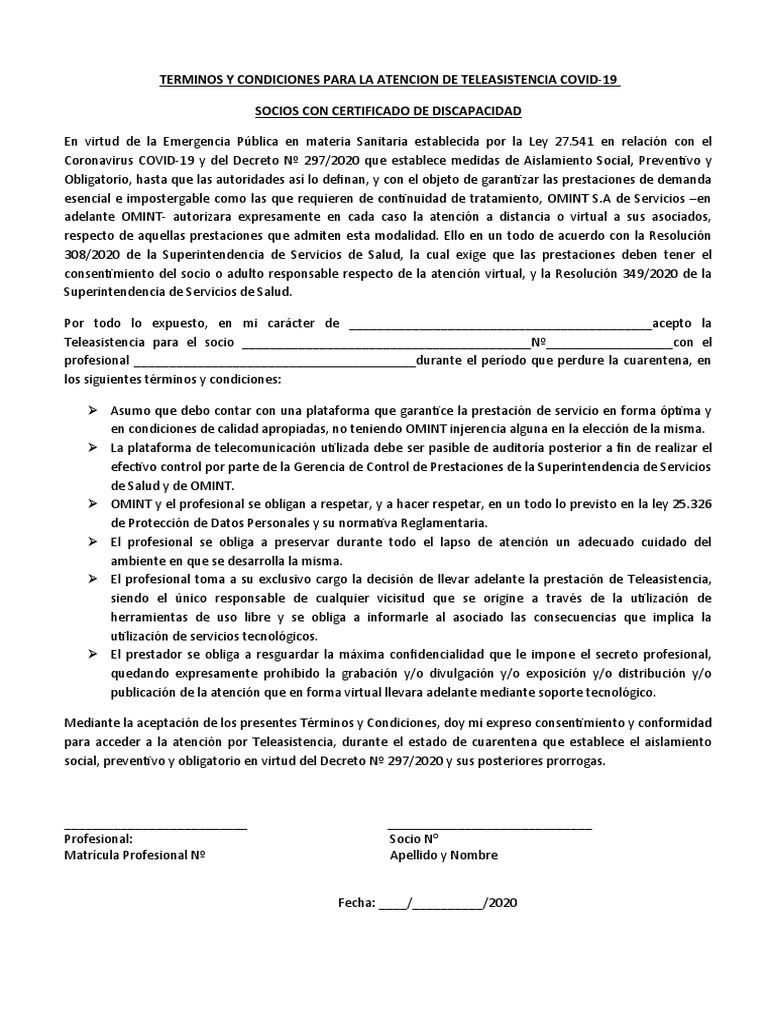 Terminos y Condiciones | PDF | Privacidad de la información