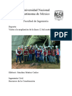 Reporte Ampliación Linea 12 Sanchez Muñoz Carlos PDF