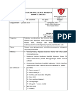 STANDAR OPERASIONAL PROSEDUR PERAWATAN LUKA