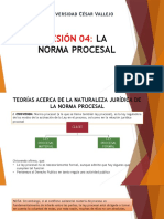 Semana 04 TGP La Norma Procesal