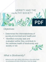 BIODIVERSITY AND THE HEALTHY SOCIETY-WPS Office