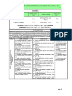 Plana Anual de Ciencias Naturales 2023